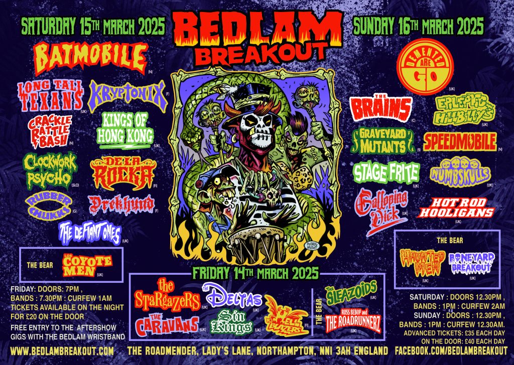 Bedlam Breakout — Bedlam Breakout Britains Finest Psychobilly Festival