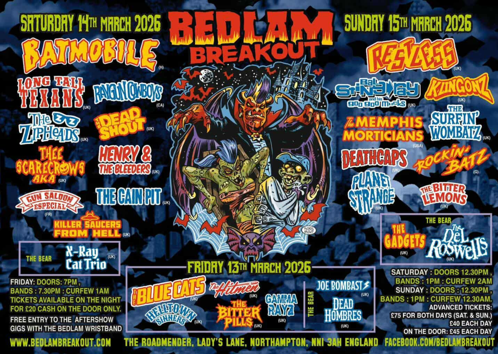 Bedlam Breakout 2026